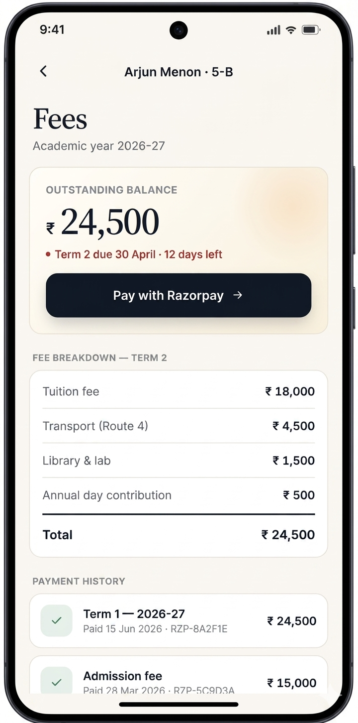 Fee Management